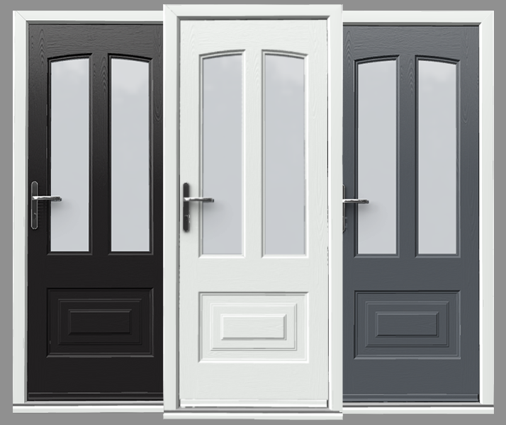 Illinois Composite Door by Rockdoor - Choice of 13 Colours | Rockdoor