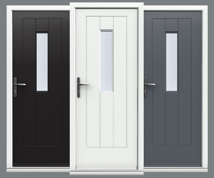 Aspen Composite Door By Rockdoor - Choice Of 13 Colours | Rockdoor