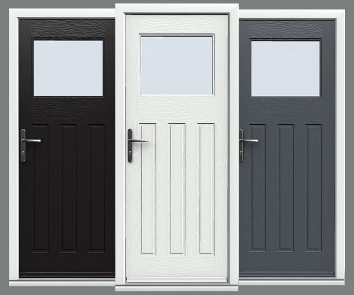 Astoria Composite Door By Rockdoor - Choice Of 13 Colours | Rockdoor